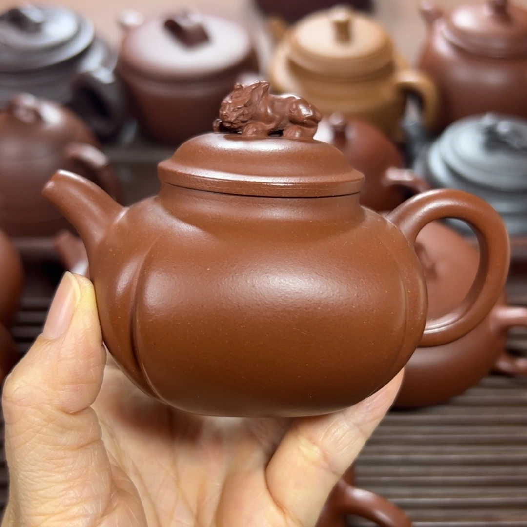 红泥茶壶貔貅 150cc