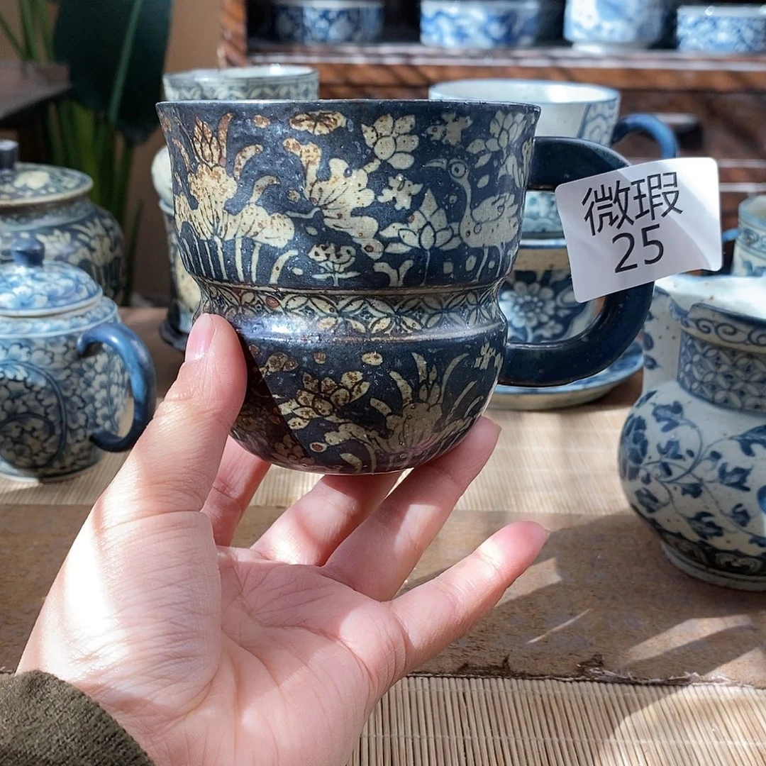 手工手绘青花陶瓷