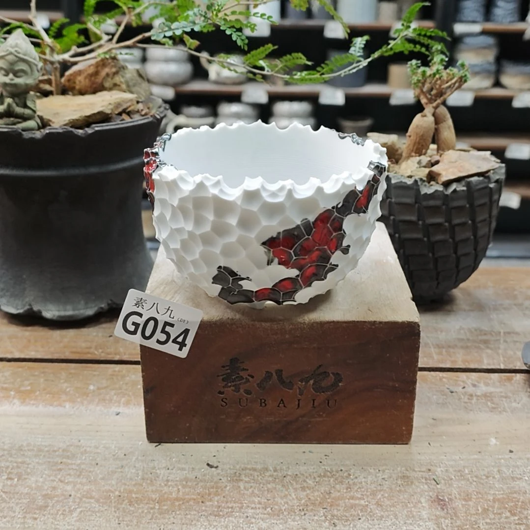 瓷素八九陶瓷内口11.5高8.5