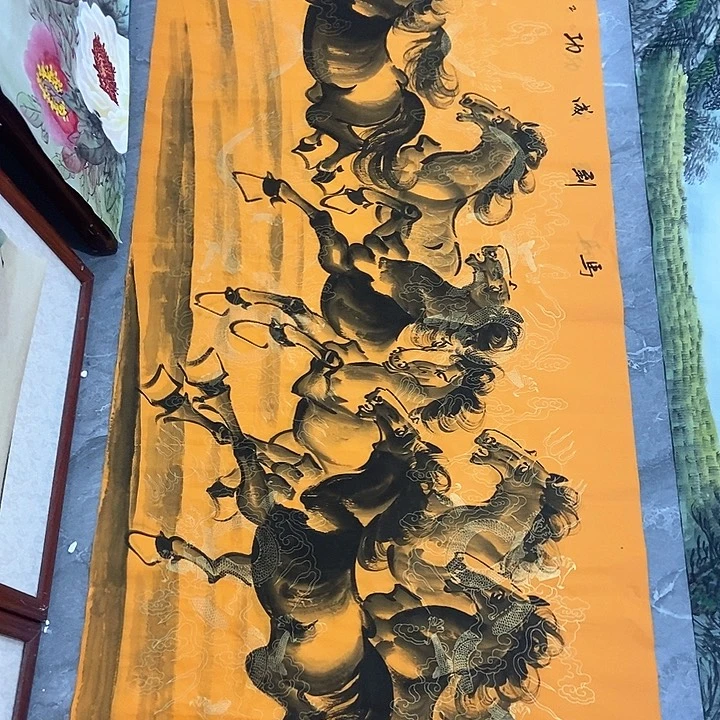 小周画廊的直播间