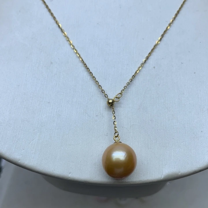 淡水珍珠颈饰银S925镶嵌