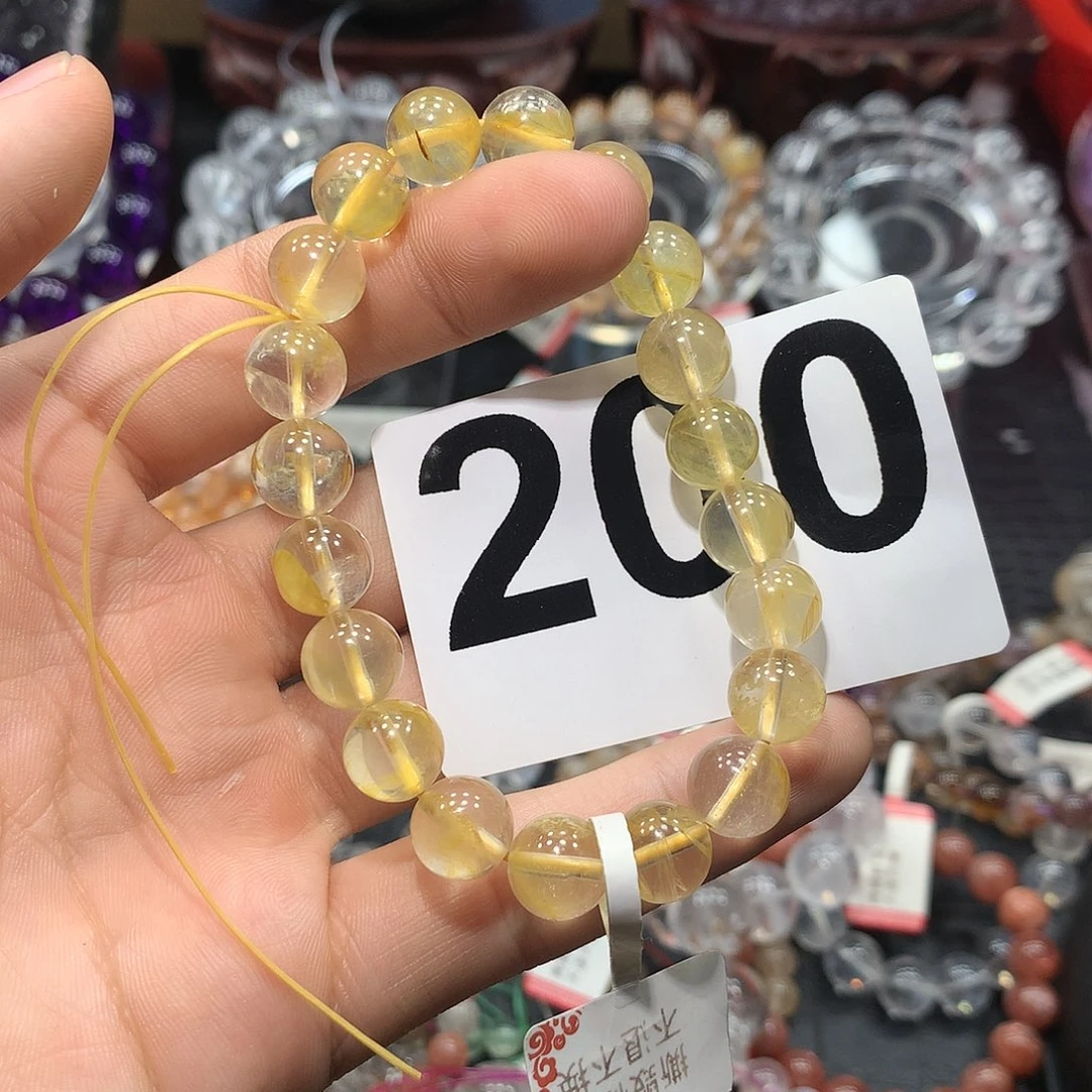 水晶手链未镶嵌天然