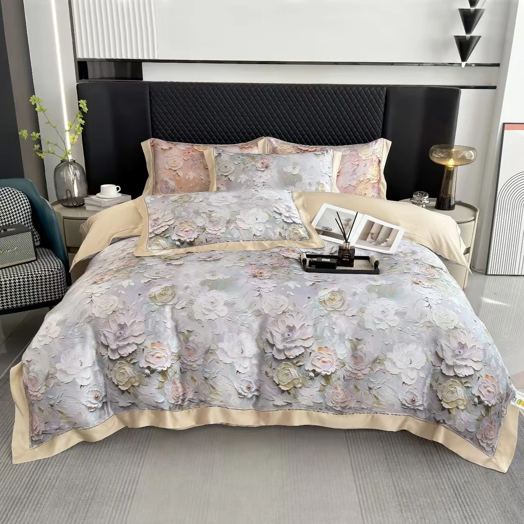 【宠粉福利】高端品牌孤品蚕丝被-安娜蓝