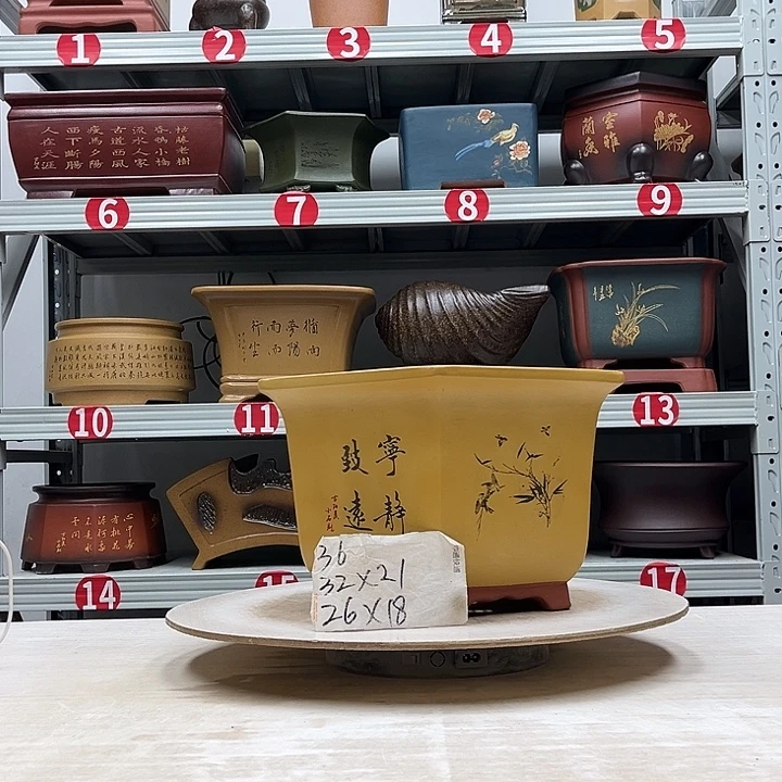 紫砂花盆紫砂花盆