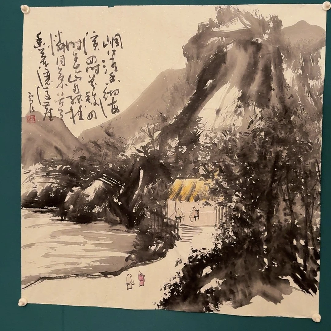 国画雷公老师作品画作