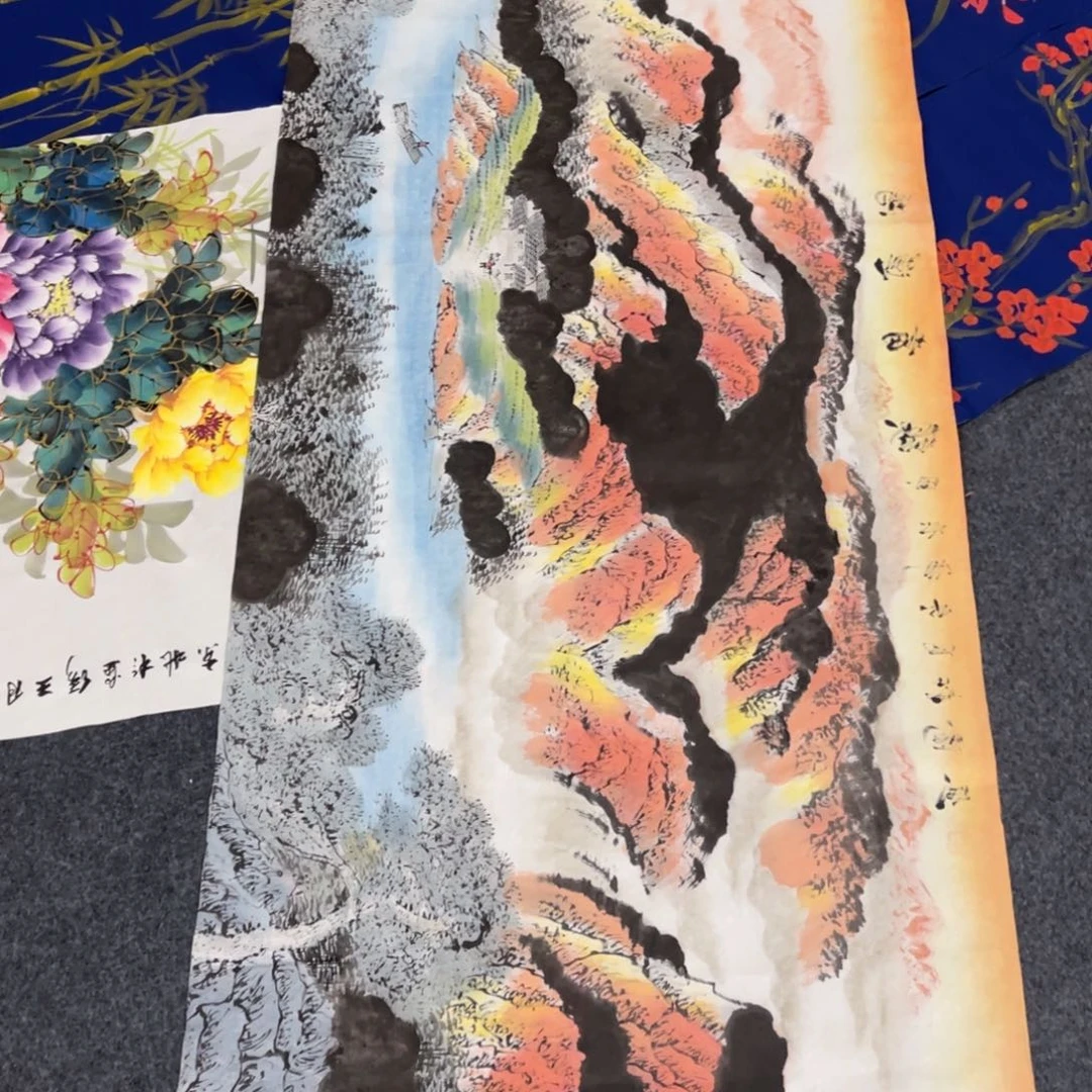 国画处理作品看好再拍哦