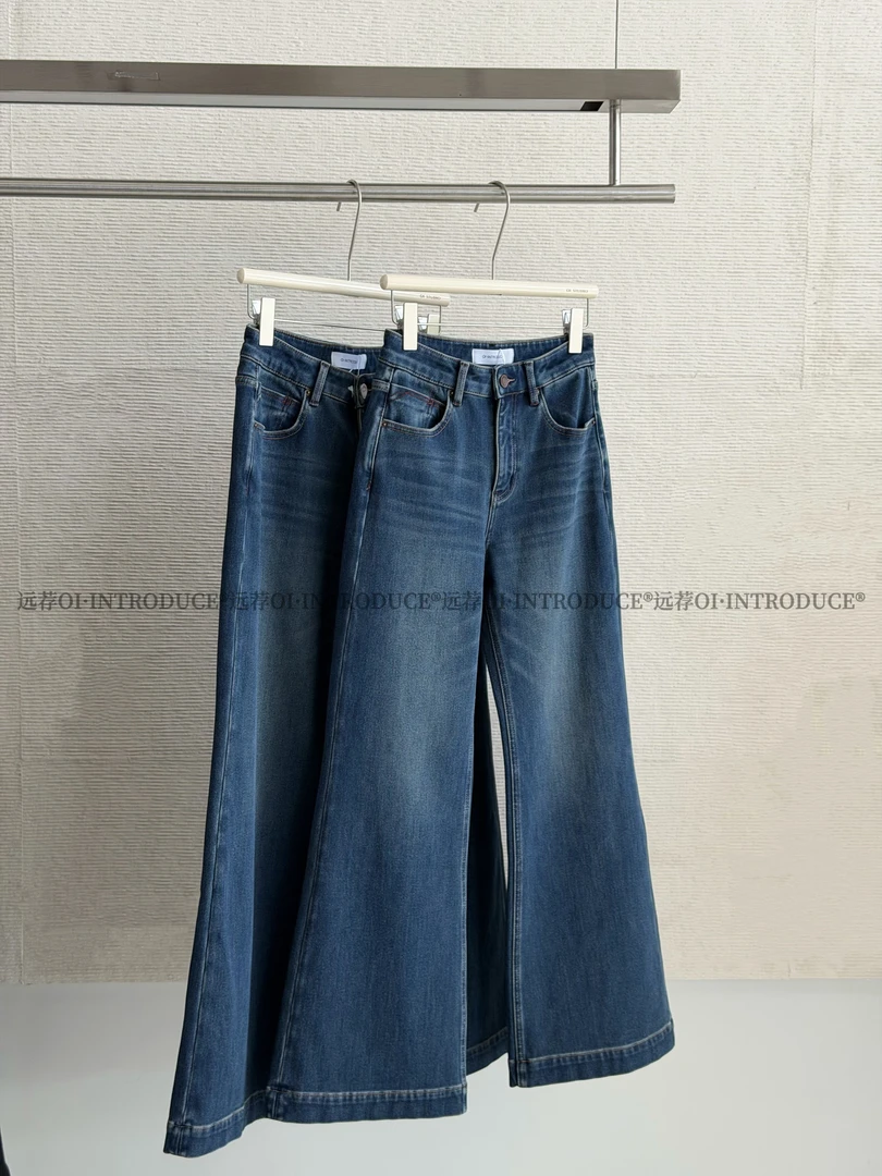 OIINTRODUCE 气质筒喇牛仔裤