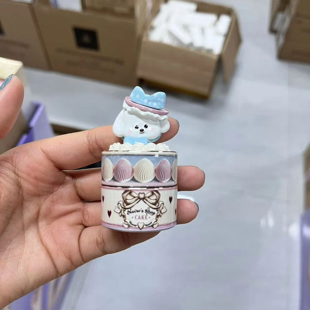 花知晓奈娃小铺系列奶霜唇泥5g-奶油草莓01#+美美手办