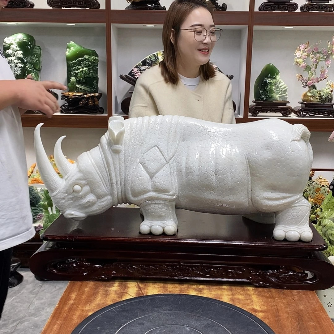 快***）玉山水摆件 玄关摆件