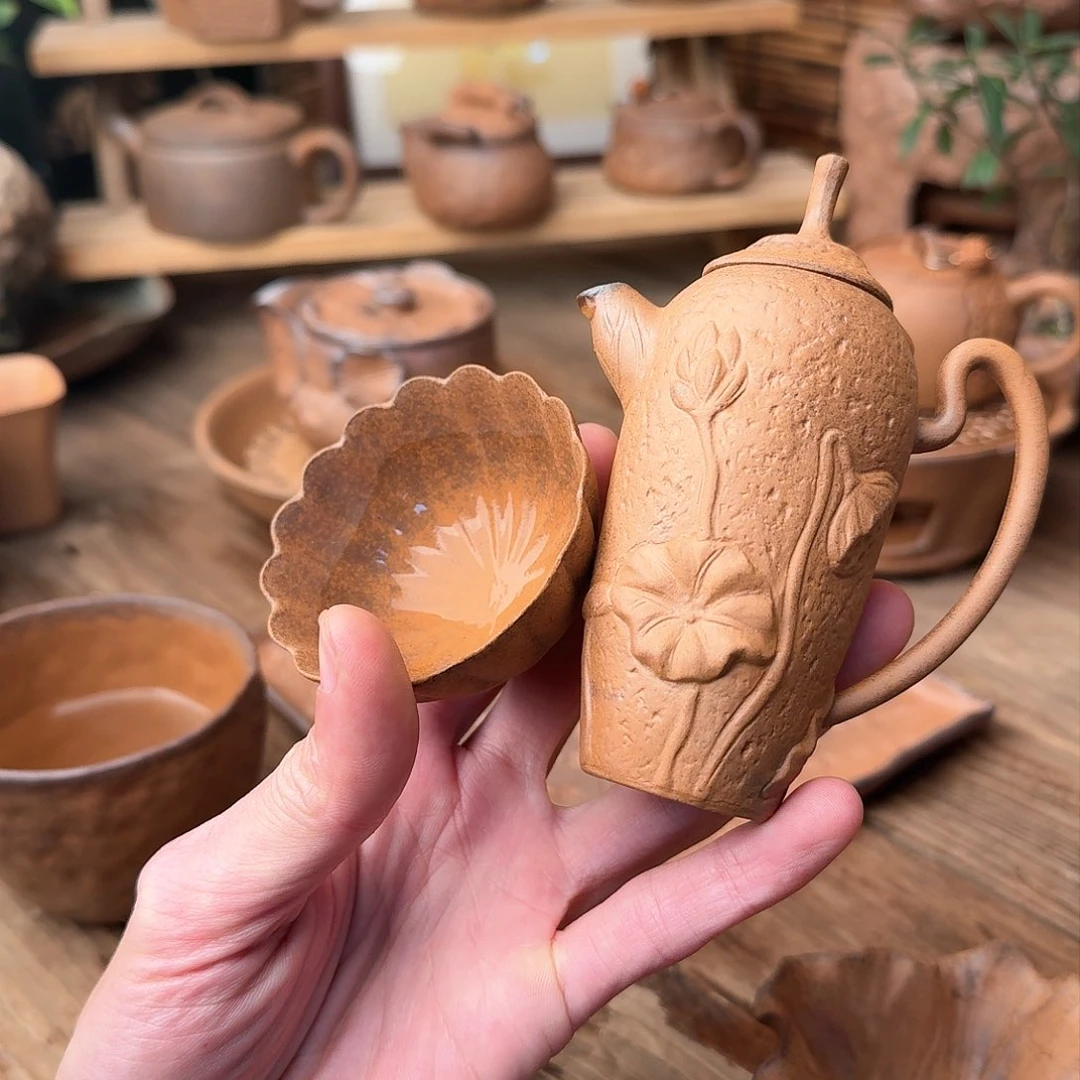 原矿老岩泥茶器系列
