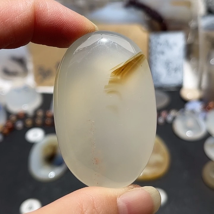 玛瑙/玉髓未镶嵌吊坠(不含链)