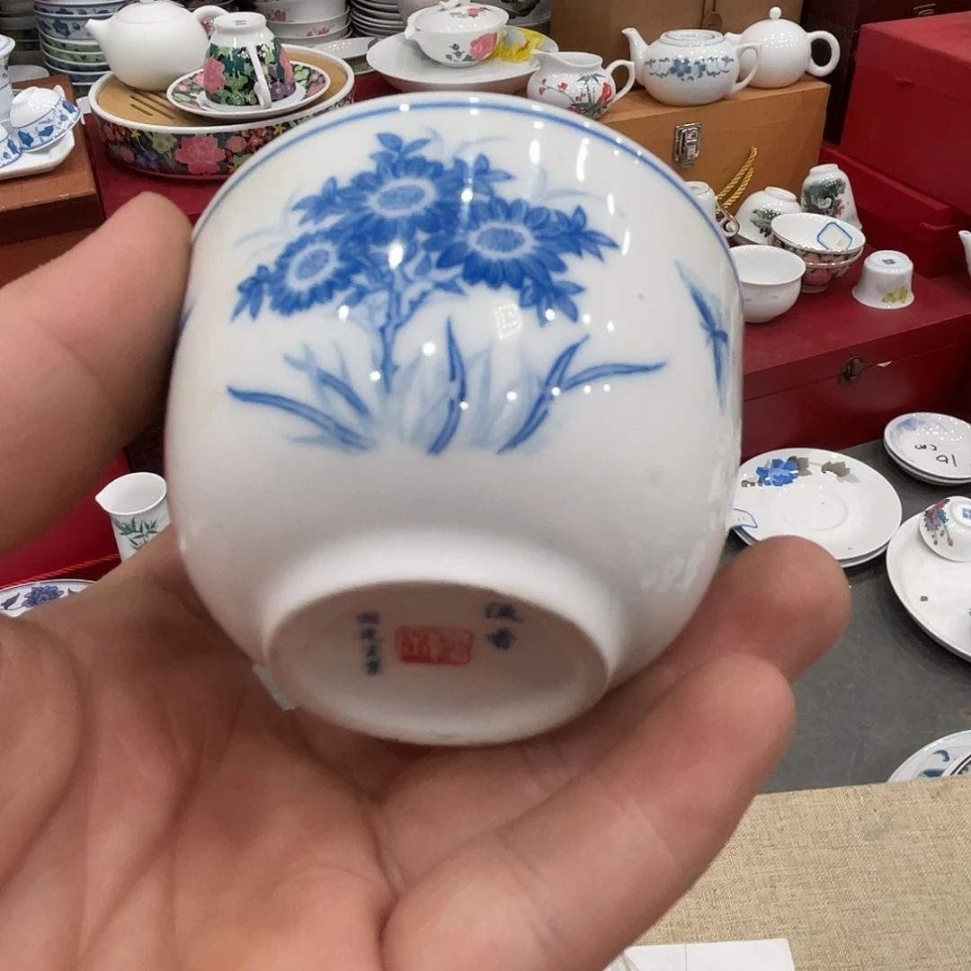 醴陵老厂瓷微瑕慎拍
