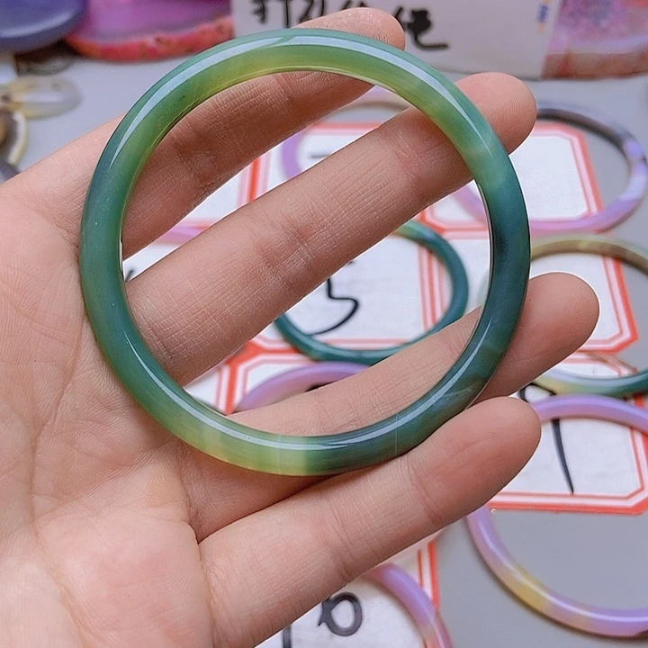 【闪购商品】玛瑙/玉髓珠宝半成品未镶嵌余*余