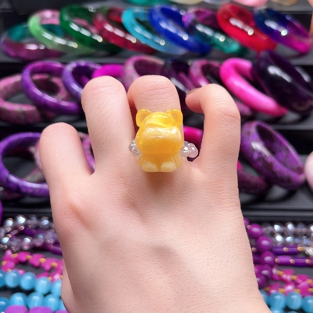 羽毛非金属羽毛非金属戒指