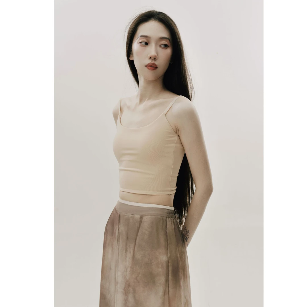 千鹤万蝶|万蝶吊带弹力包裹运动瑜伽舞蹈内搭吊带大左左同款