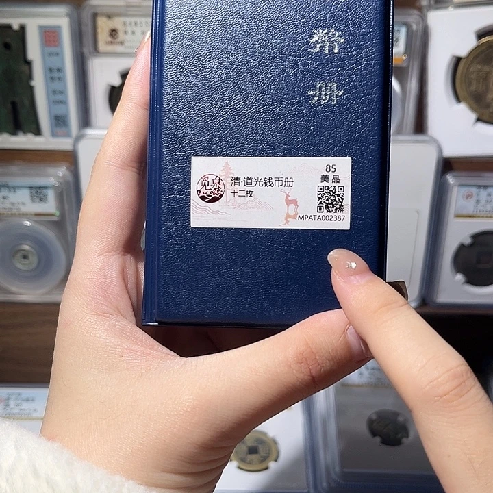 铜洛神 道光钱币册 福利