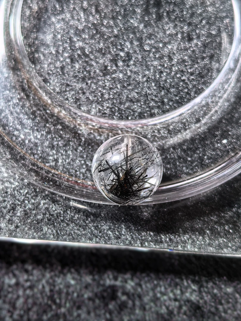 非金属仿水晶手链 半盆13+mm单珠胜乐DIY设计水晶手串