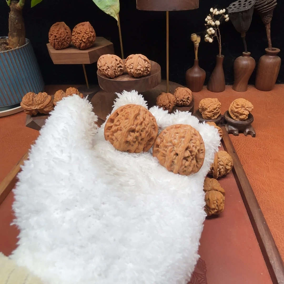 核桃手串/手链白狮子