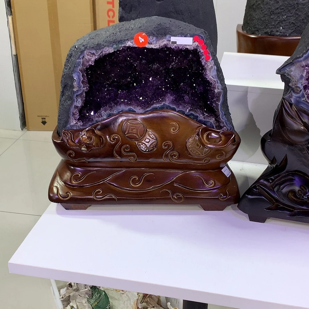 紫晶大型摆件（非配饰）未镶嵌