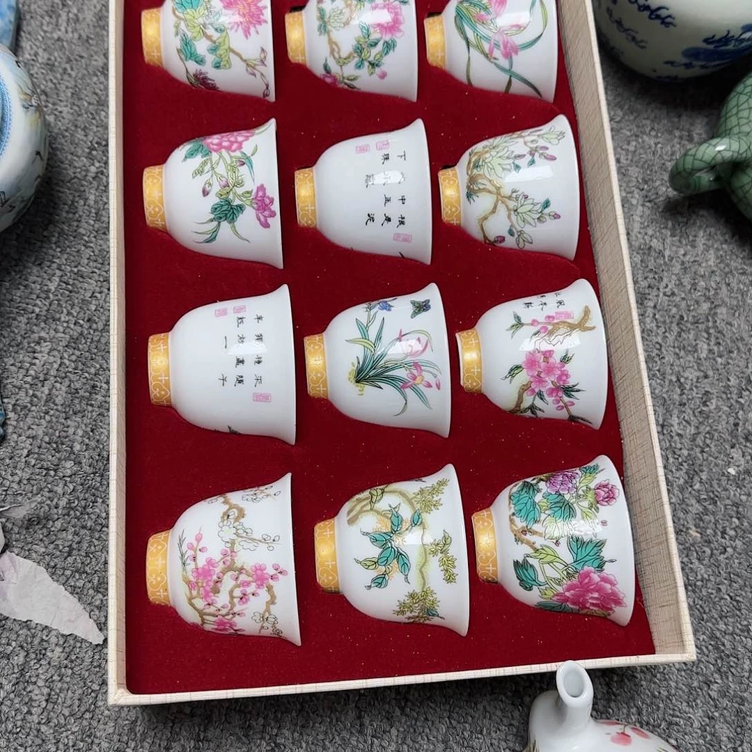 摆件梅*-瓷器的工艺技术水平