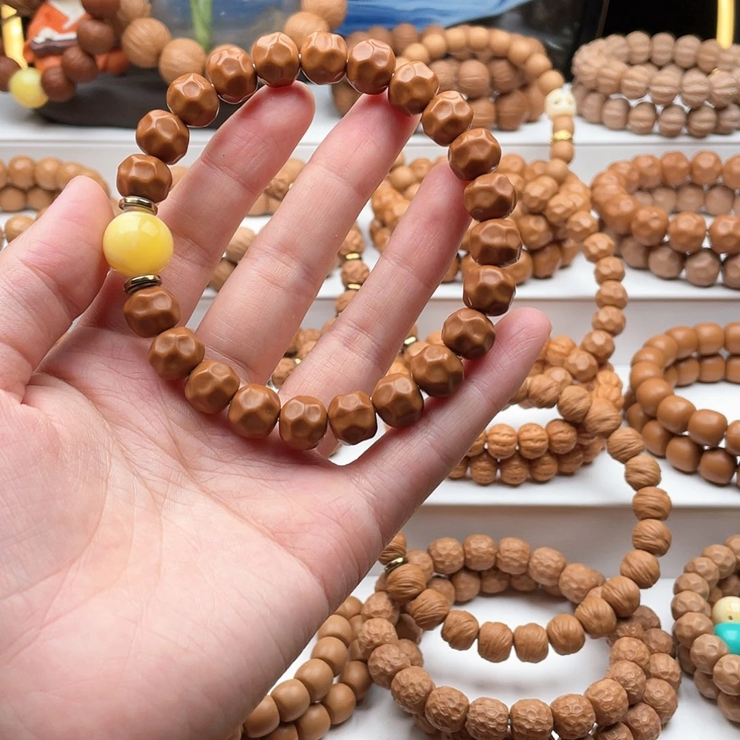 【闪购商品】猴头核桃手串小****?工厂直播店