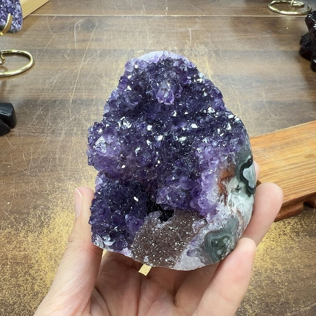 紫晶摆件未镶嵌福利