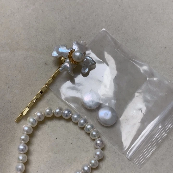 淡水珍珠定制未镶嵌清*