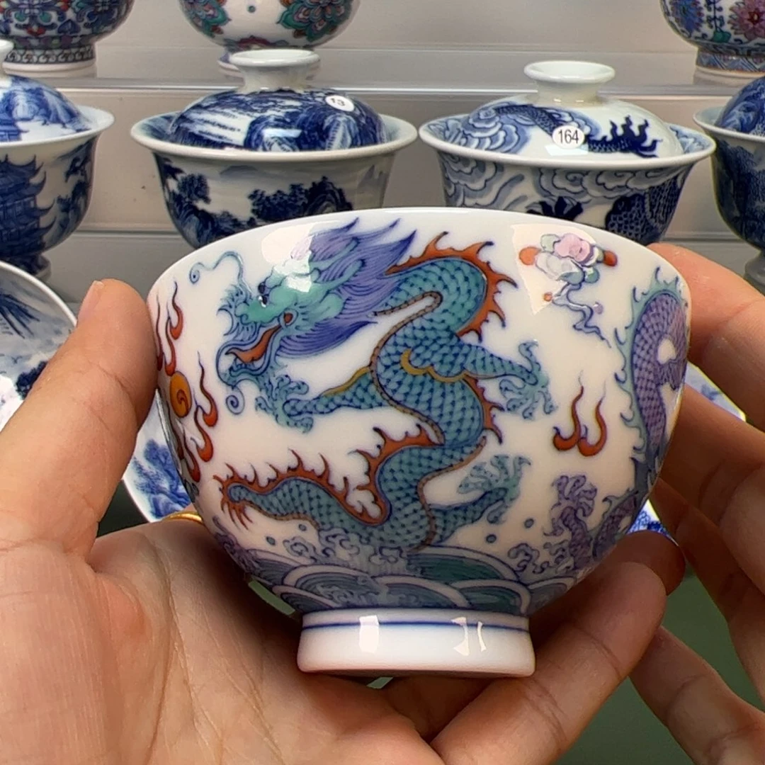 杯木木景德镇纯手绘茶具115