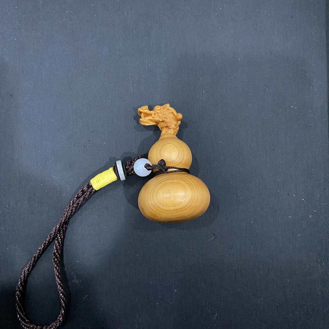 崖柏葫芦手把件-542290