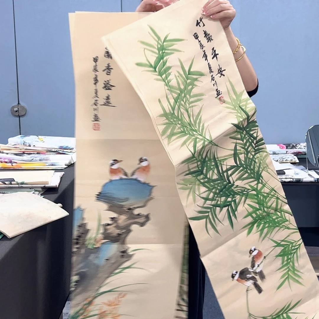 国画国画老师作品