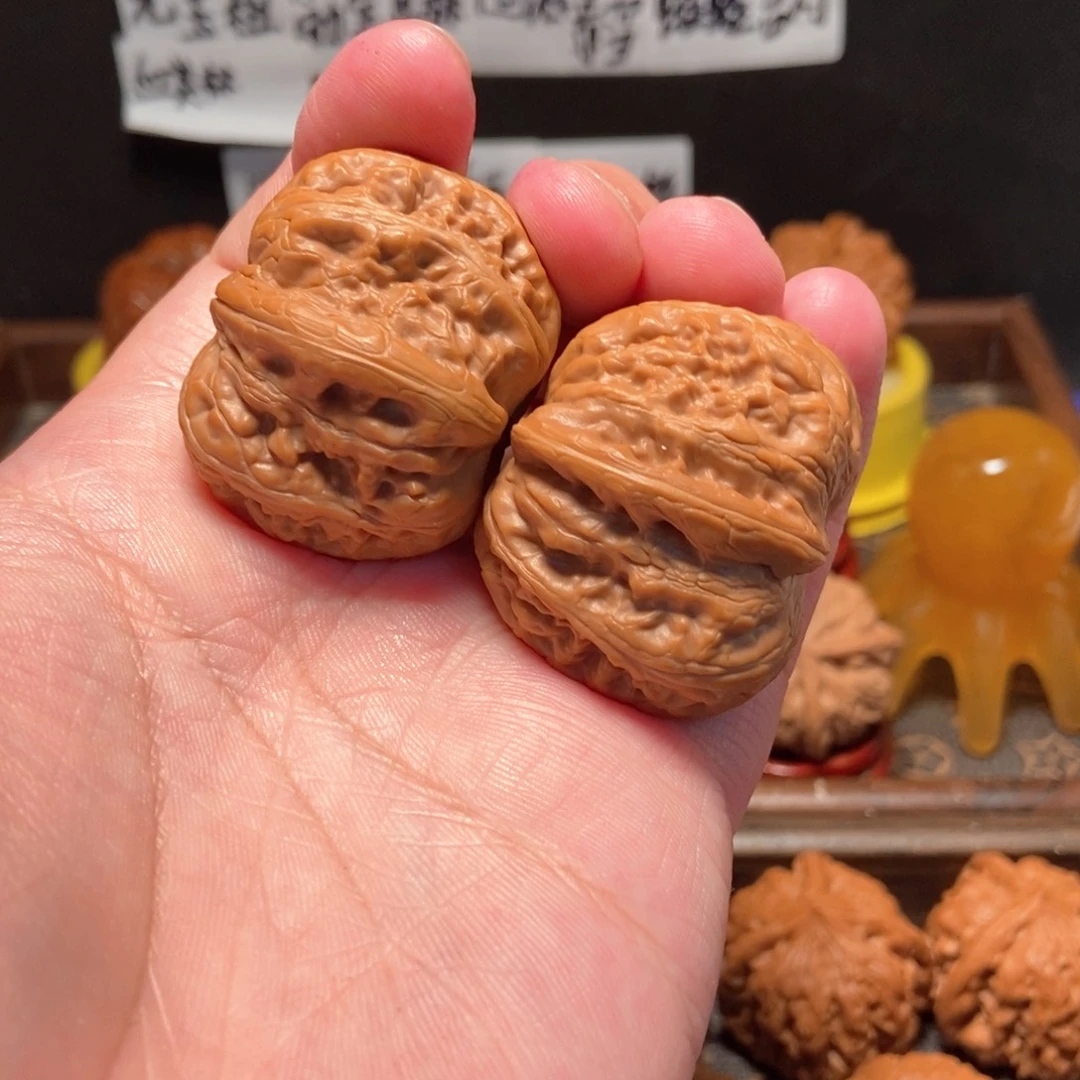 吊坠文玩核桃元宝41尺30