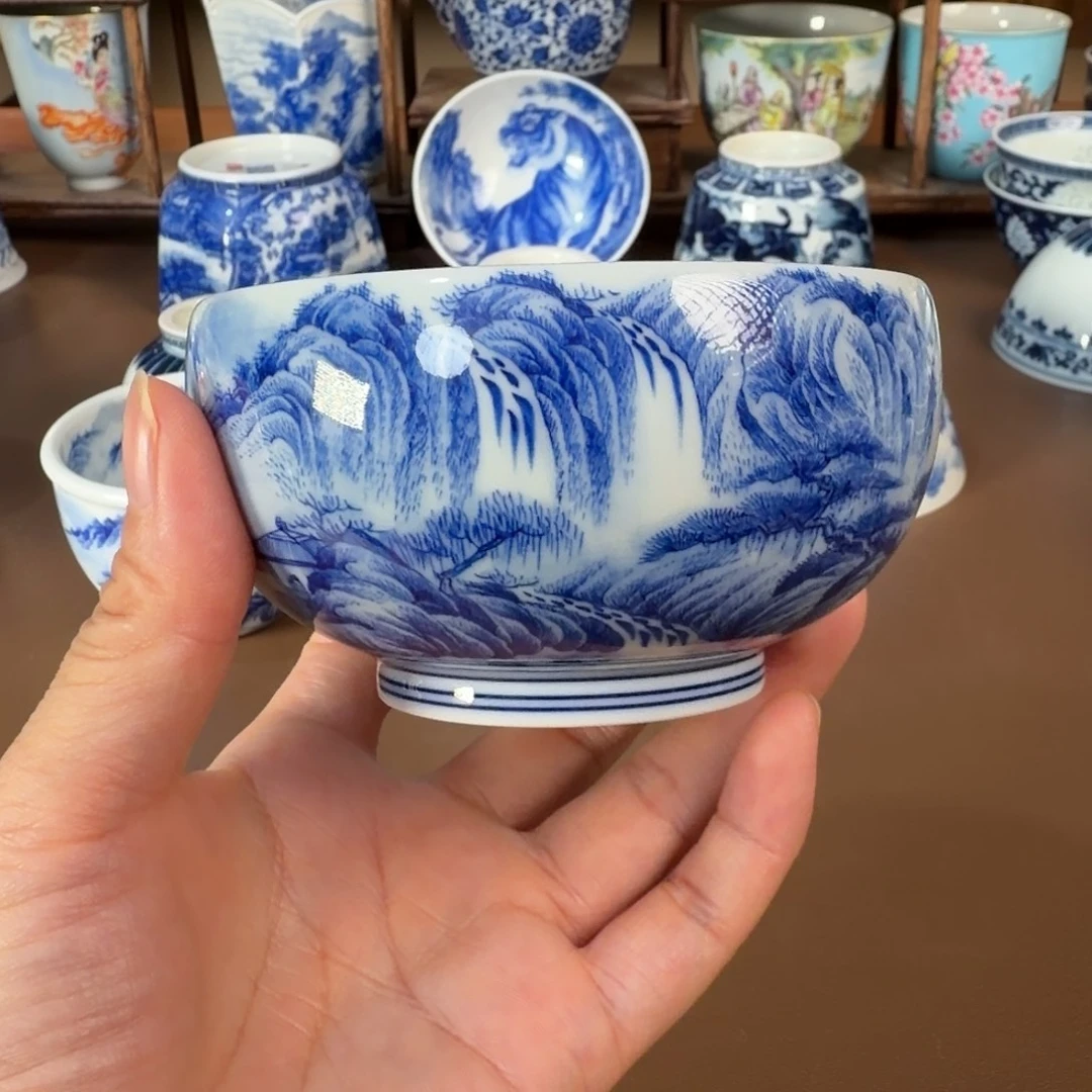 景德镇陶瓷手工手绘