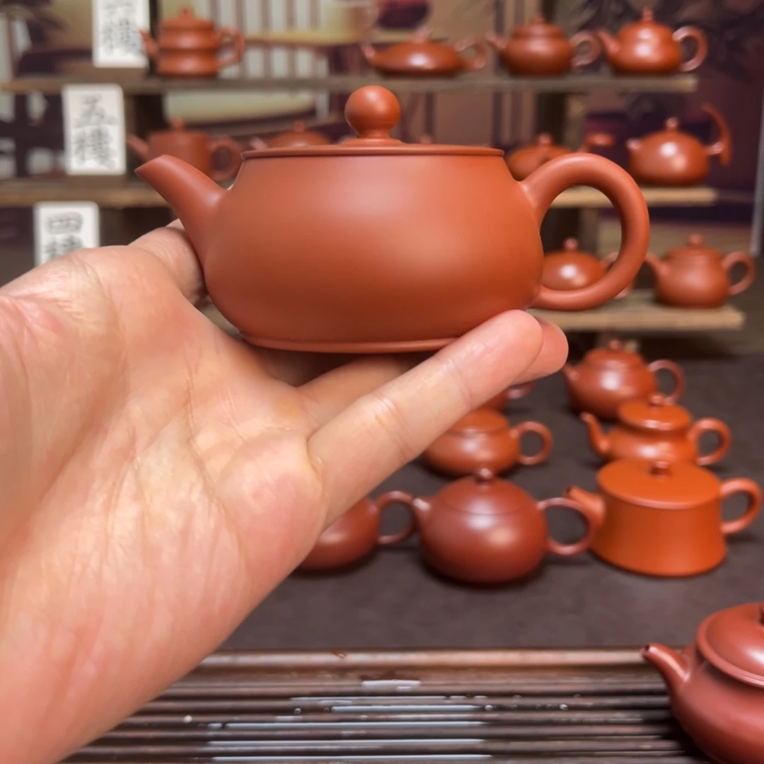 煎***子茶壶紫砂明炉140cc超薄精工