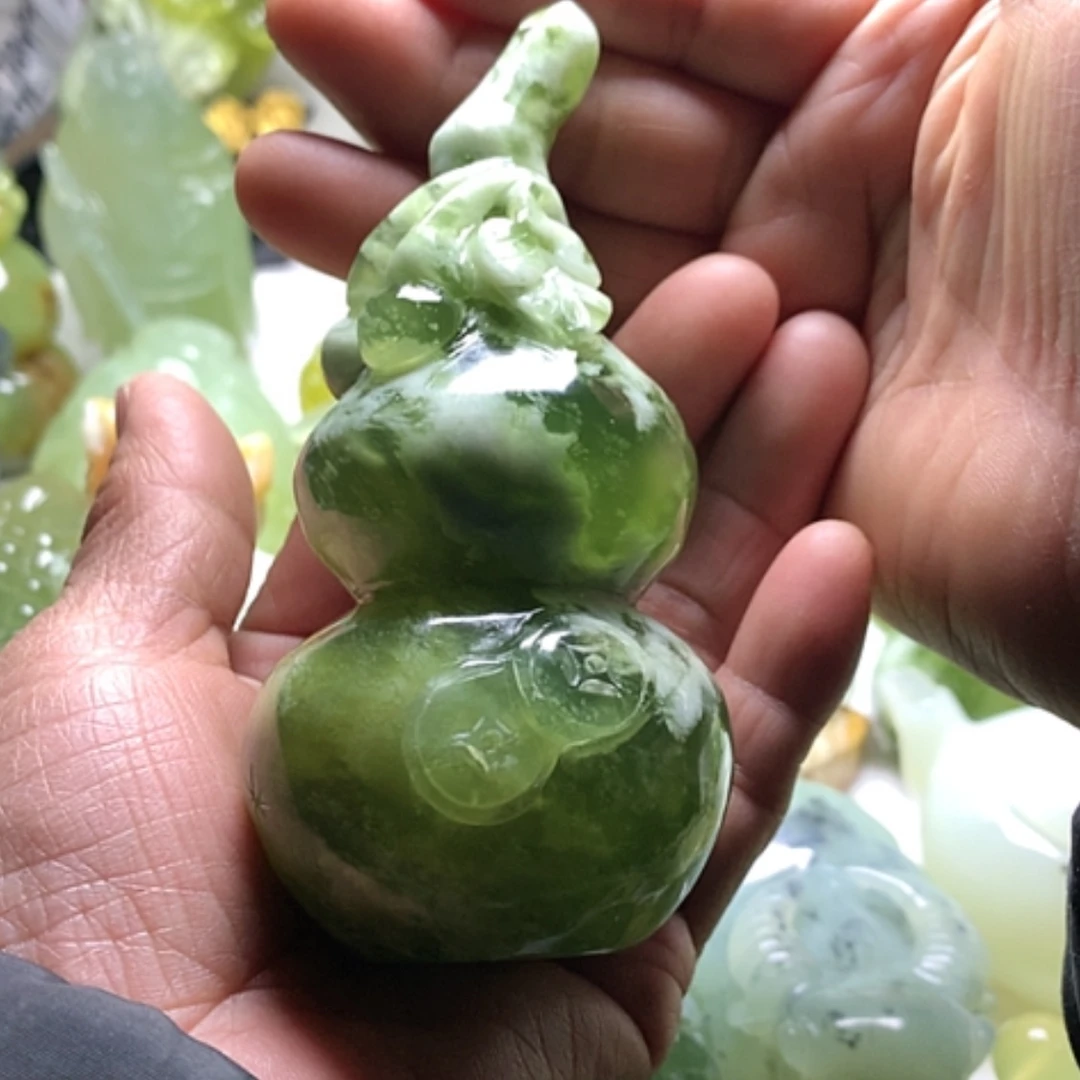 【闪购商品】合金蛇纹石玉颈饰