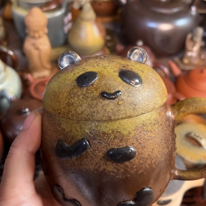 茶壶紫砂宜兴紫砂原矿泥料300全手工