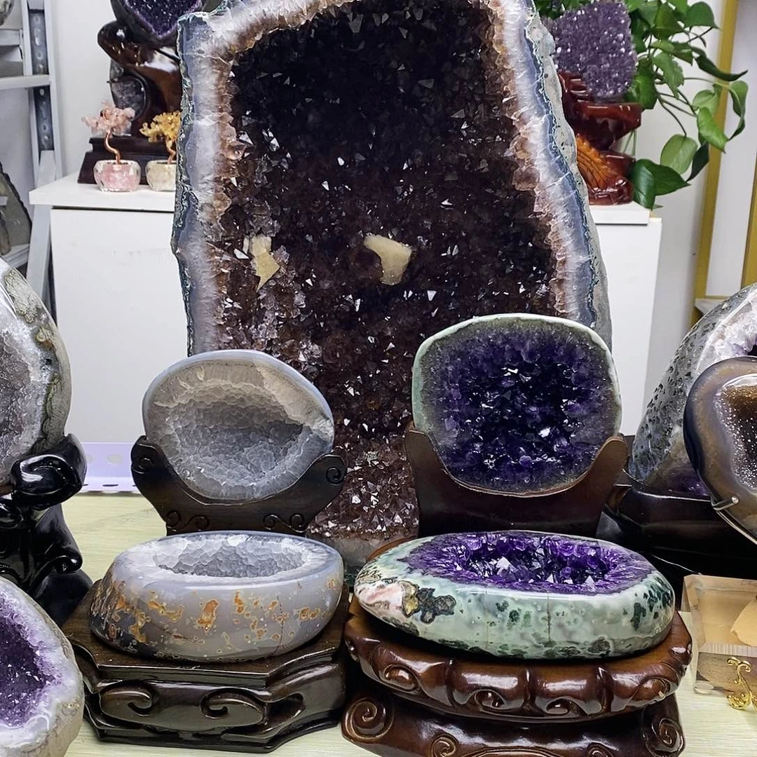 水晶珠宝半成品未镶嵌