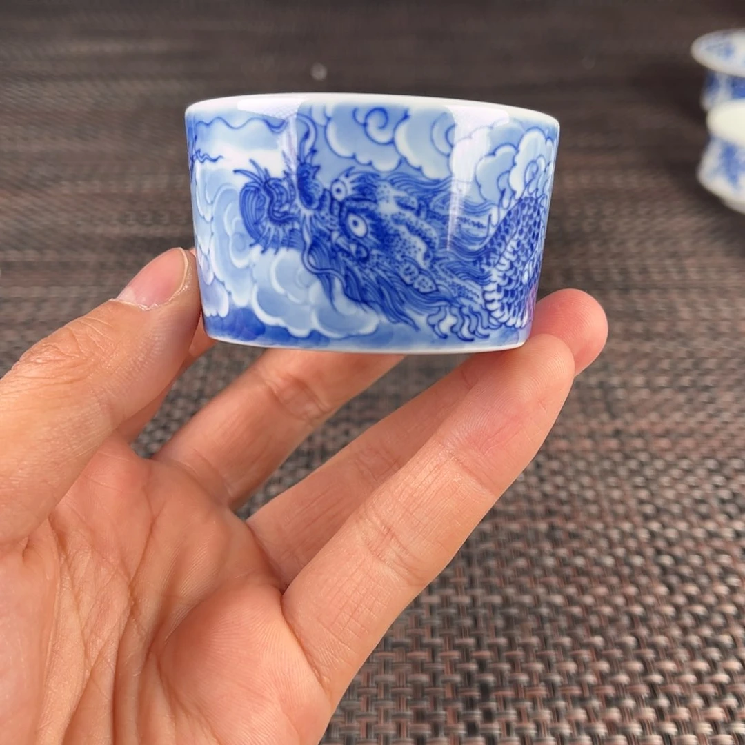 瓷片景德镇陶瓷杯子里
