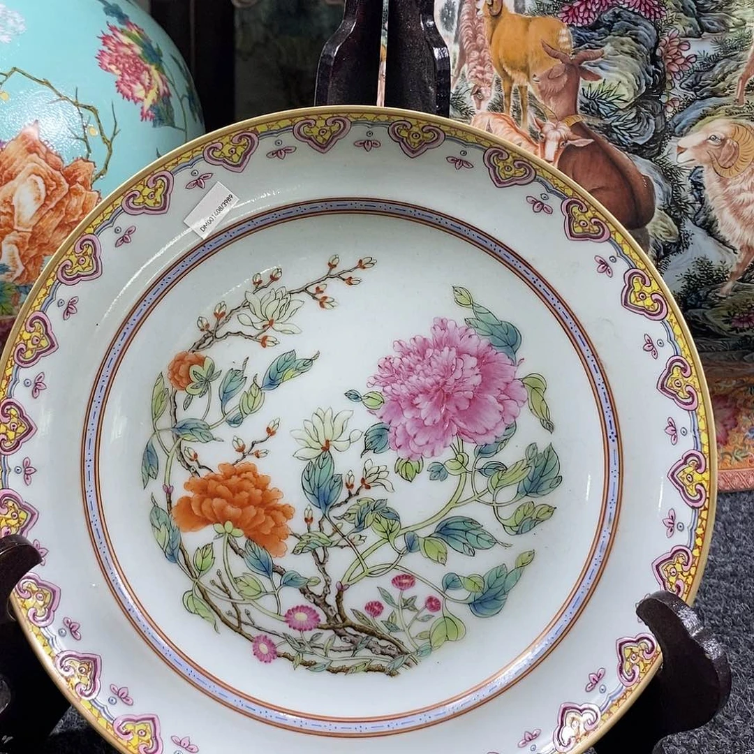 摆件手工手绘陶瓷摆件工艺品