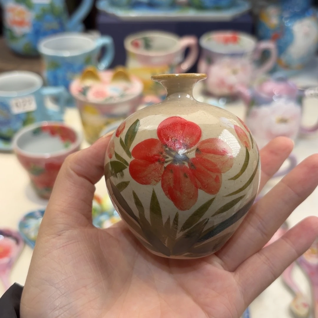 景德镇手绘高温釉下彩陶瓷茶具