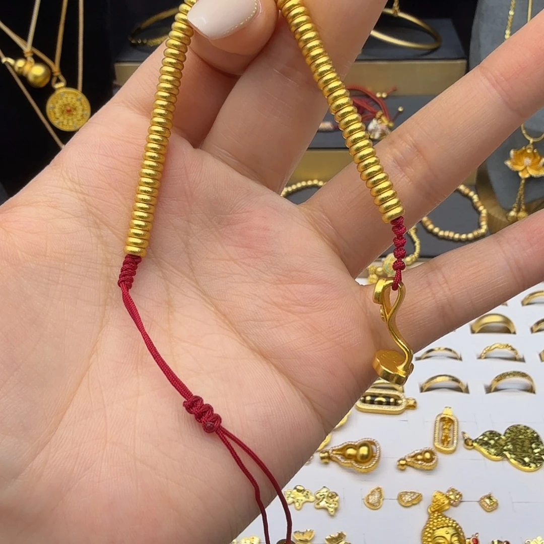 铜合金盘缠手链89