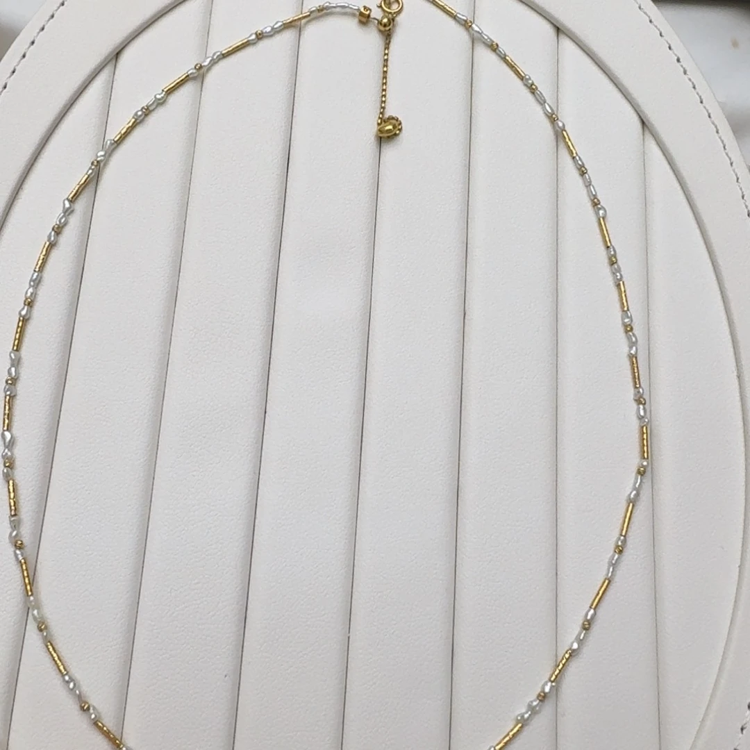 海水珍珠颈饰18K金镶嵌