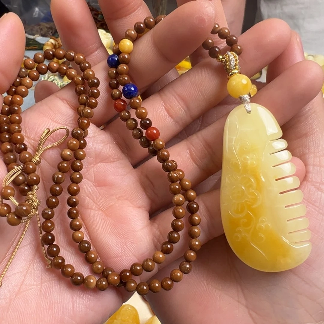 蜜蜡未镶嵌裸石蜜蜡