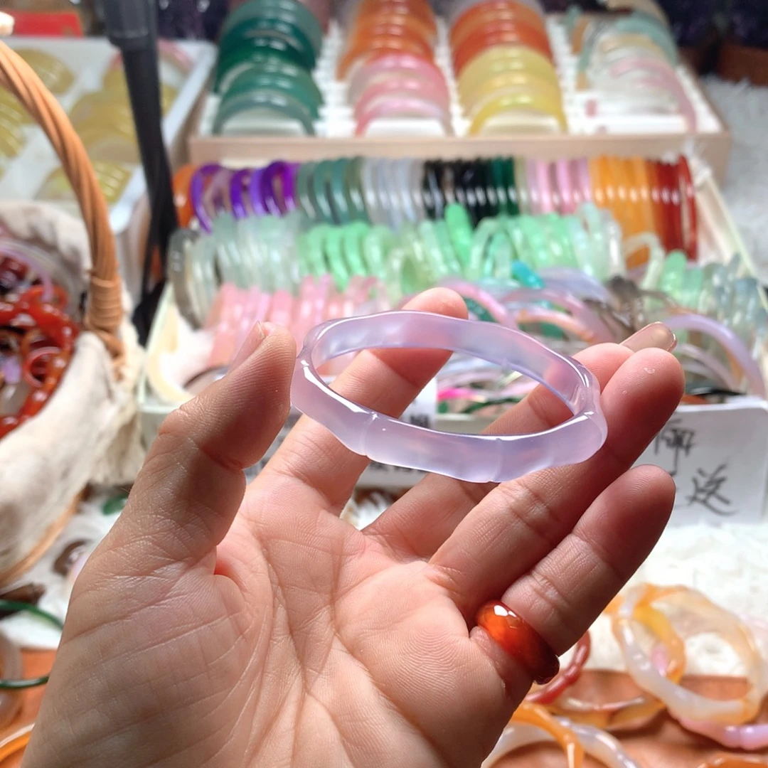 玛瑙/玉髓未镶嵌手镯