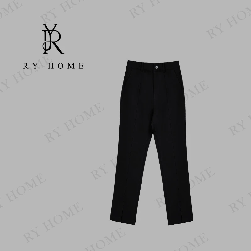 【容雨RYHOME】新款时尚垂感西装直筒裤253K2744