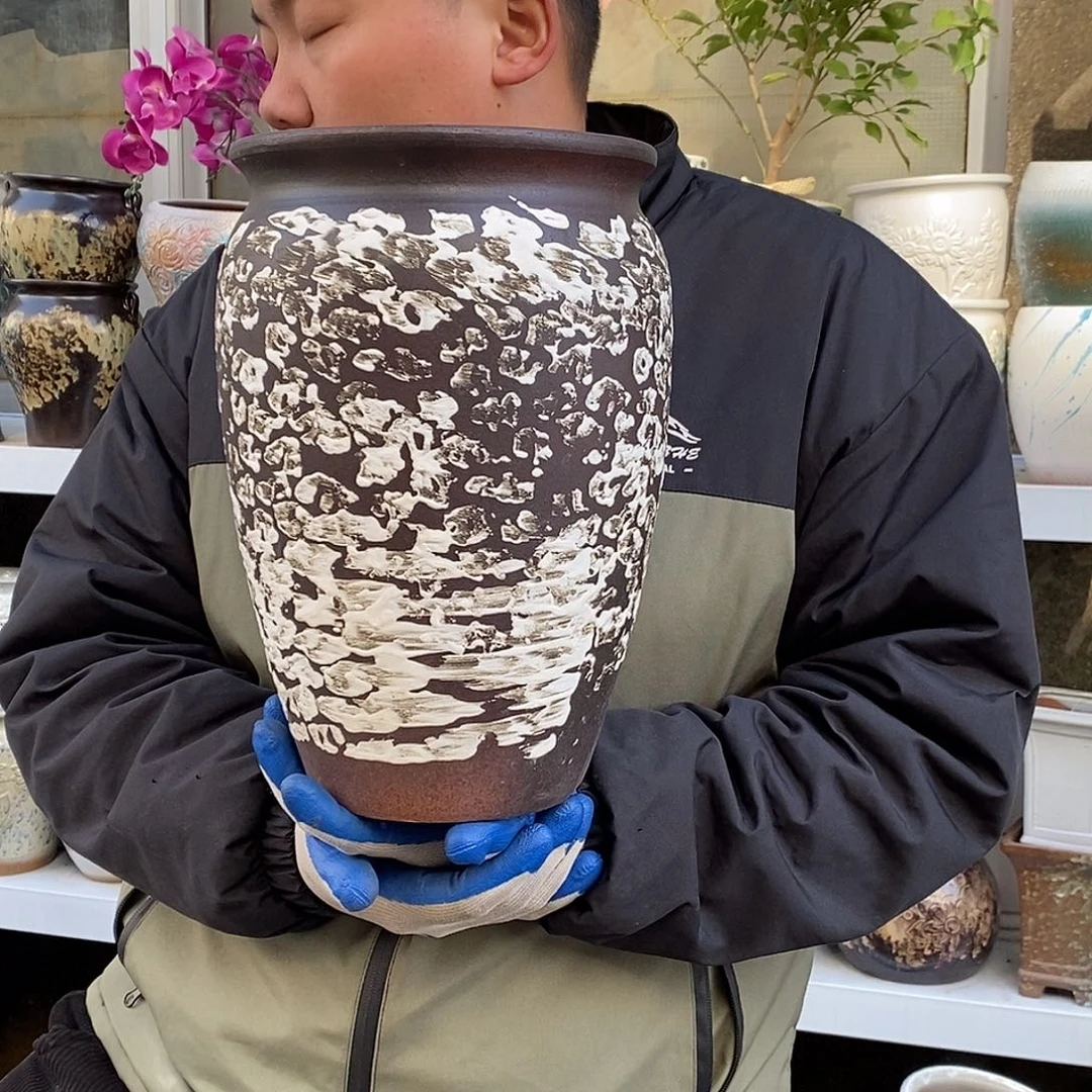 花盆紫砂口20高31福利