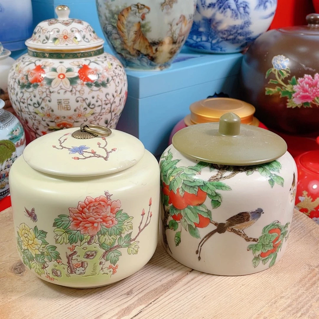 【闪购商品】罐陶瓷茶叶罐密封罐
