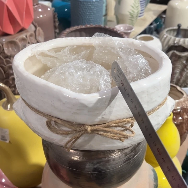 陶瓷花瓶摆件外贸出口微瑕捡漏