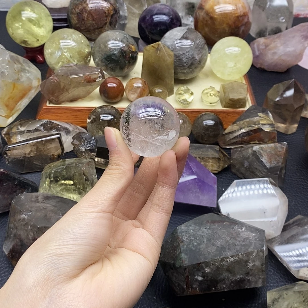 未镶嵌珠宝半成品水晶247水晶石