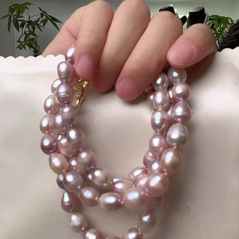 淡水珍珠未镶嵌颈饰