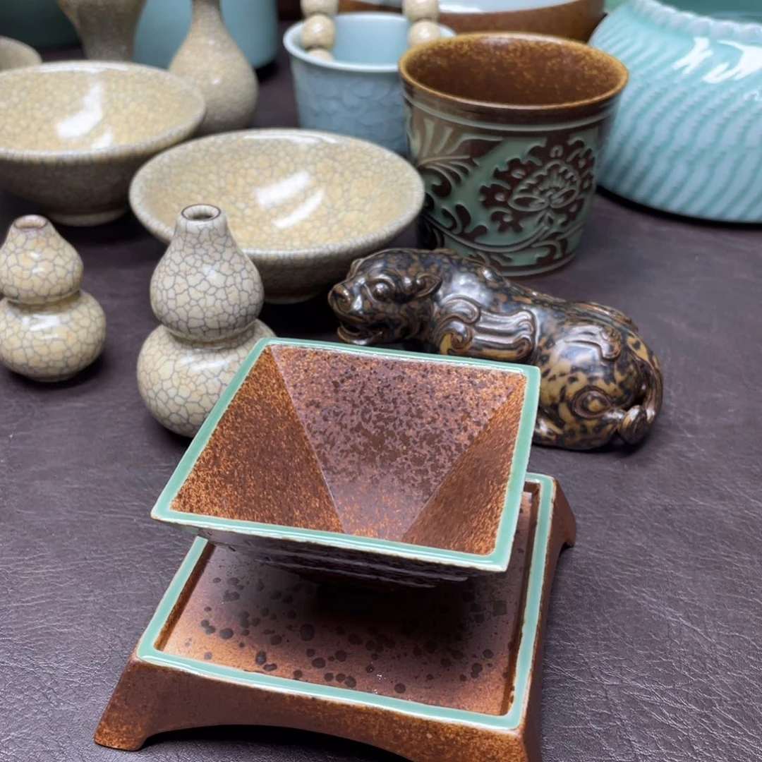 福利青瓷茶具微瑕